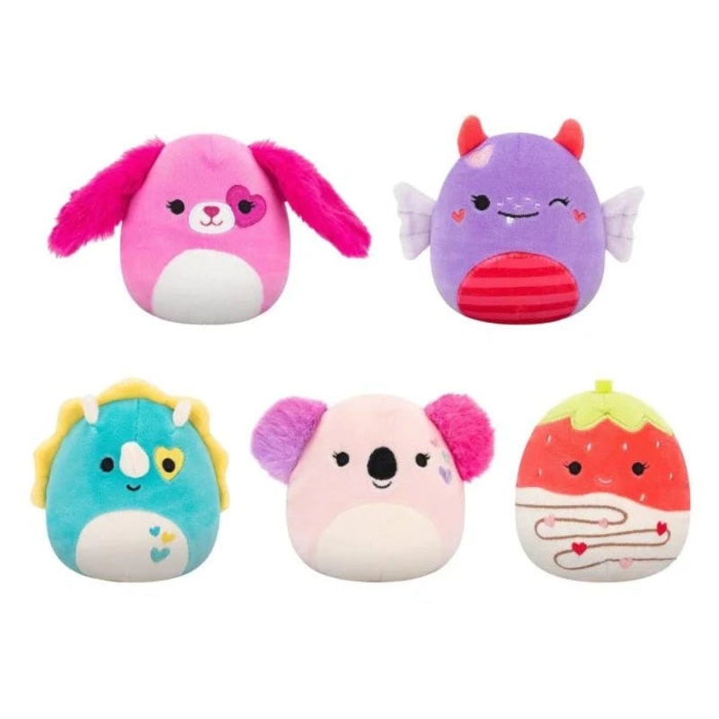 Squishmallows 4 Inch Plush in Capsule Valentines Assortment