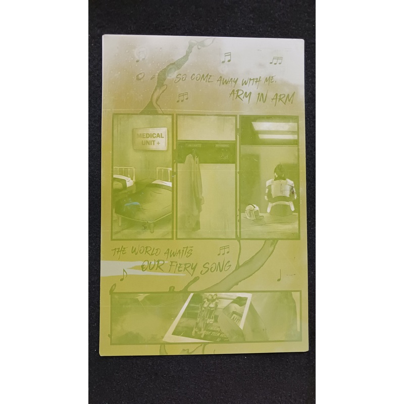 And We Love You #1 – Page 37 – Yellow – Comic Printer Plate – PRESSWORKS