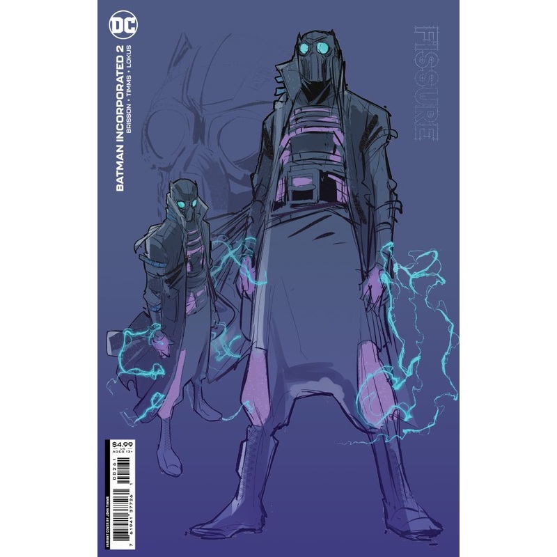 BATMAN INCORPORATED #2 COVER E JOHN TIMMS DESIGN CARD STOCK VARIANT