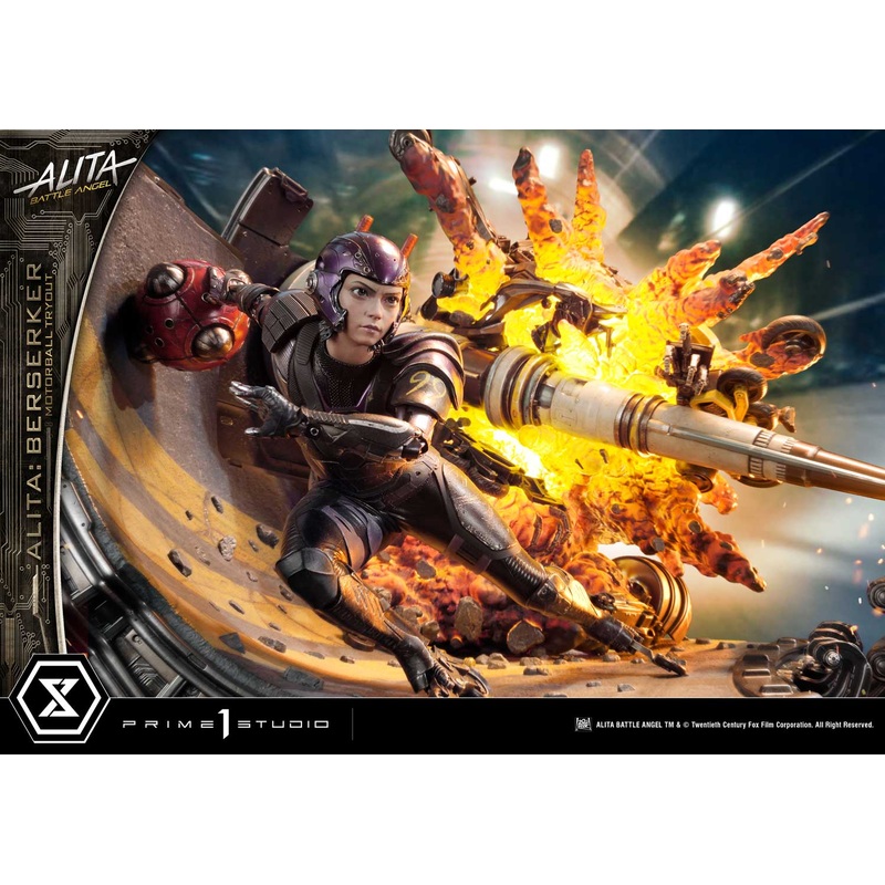 Alita Berserker Motorball Tryout Statue (Copy)