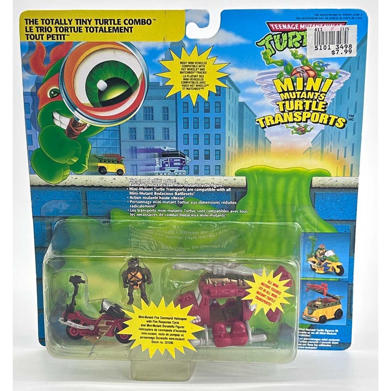 1994 Canadian mini-mutant fire command set very RARE