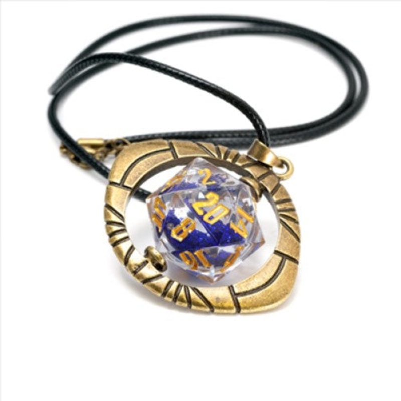 Sirius Dice – Eye of Ra D20 Necklace