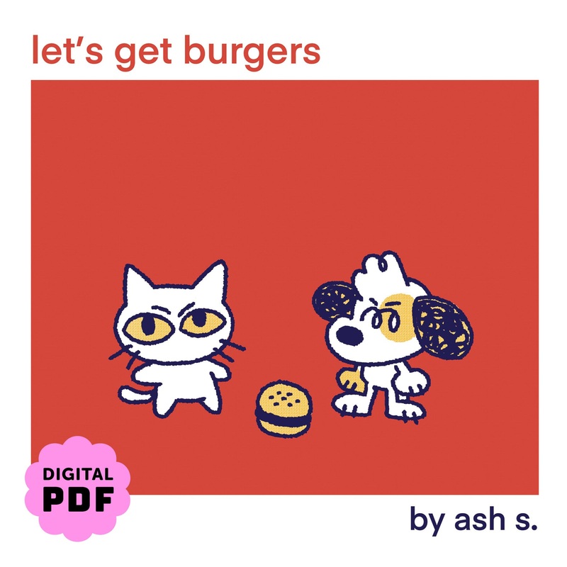 PDF Download: Lets Get Burgers by ash s.