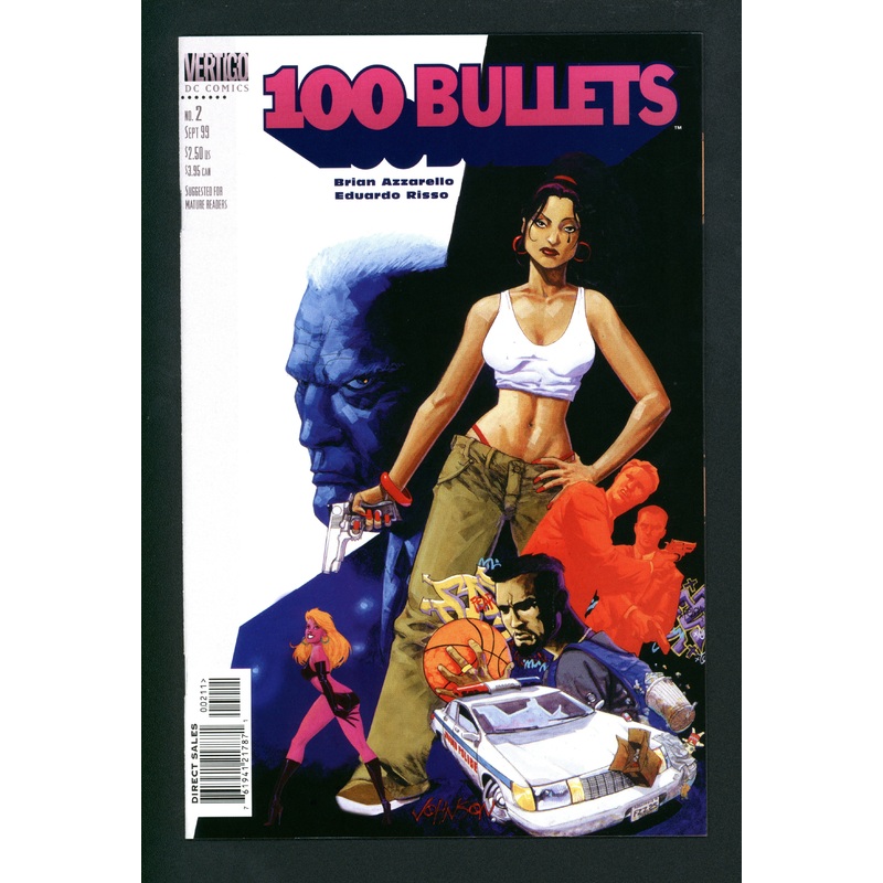 100 Bullets (1999 DC/Vertigo) #  2 Raw NM (301050)