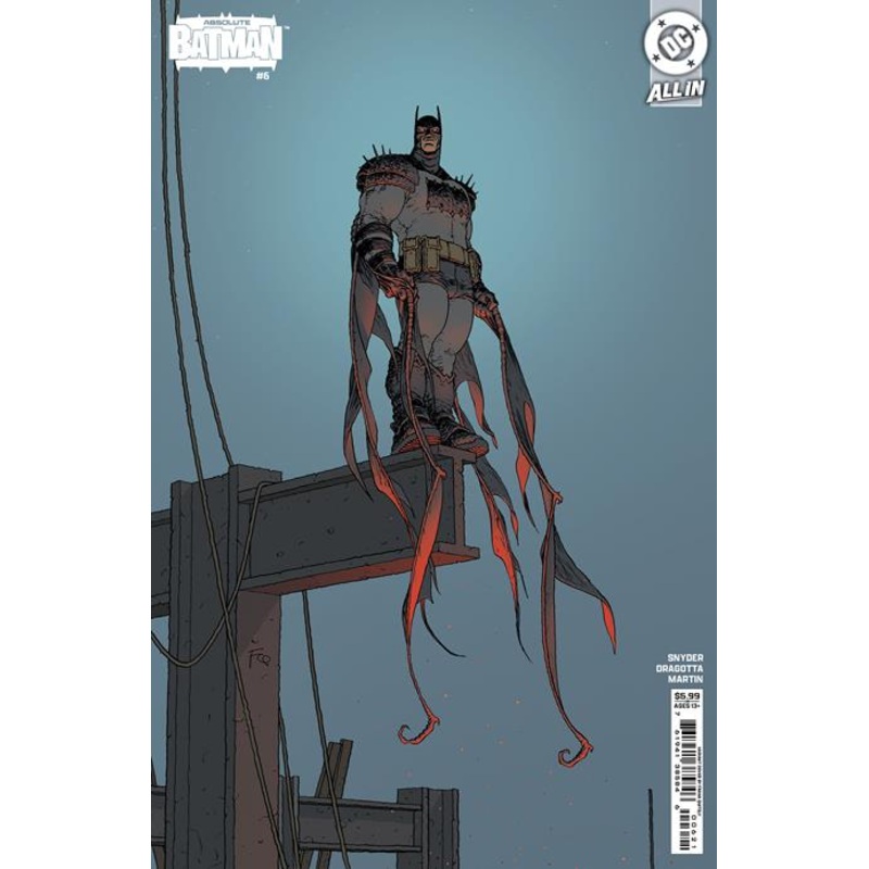 ABSOLUTE BATMAN #6 CVR B FRANK QUITELY CARD STOCK VAR