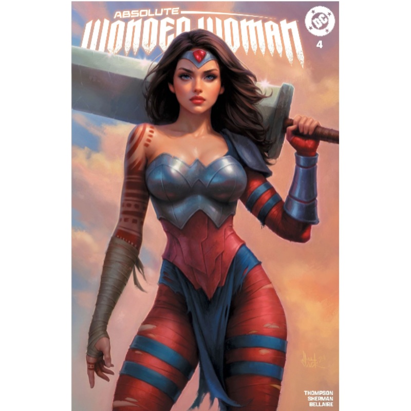 ABSOLUTE WONDER WOMAN 4 WILL JACK VARIANT TRADE DRESS 19.95