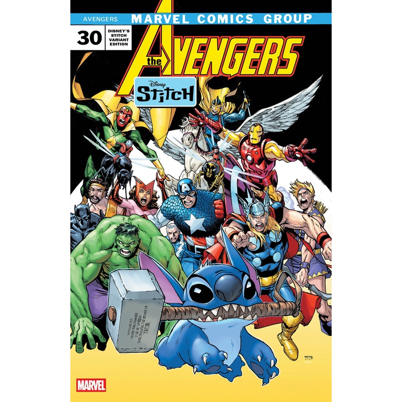 AVENGERS #30 HUMBERTO RAMOS DISNEY STITCH VARIANT