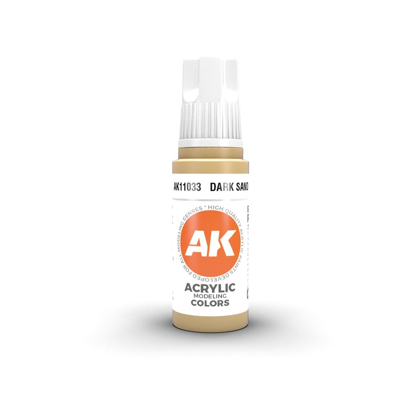 AK Interactive 3 Gen Acrylic Modeling Colors 17ml – Dark Sand