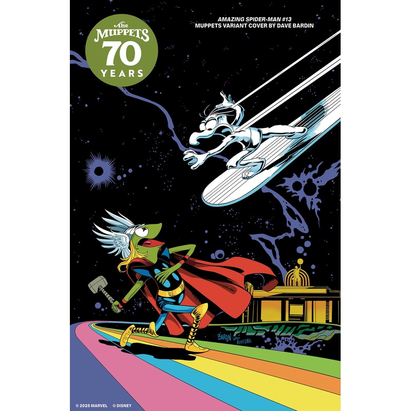 AMAZING SPIDER-MAN #13 DAVE BARDIN MUPPETS VARIANT
