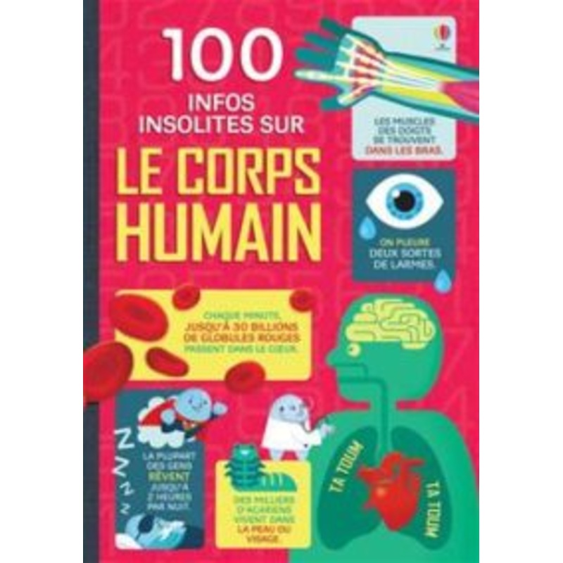 100 infos insolites sur le corps humain