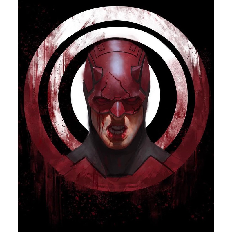Aaron Bartling Original Art Daredevil Illustration 2