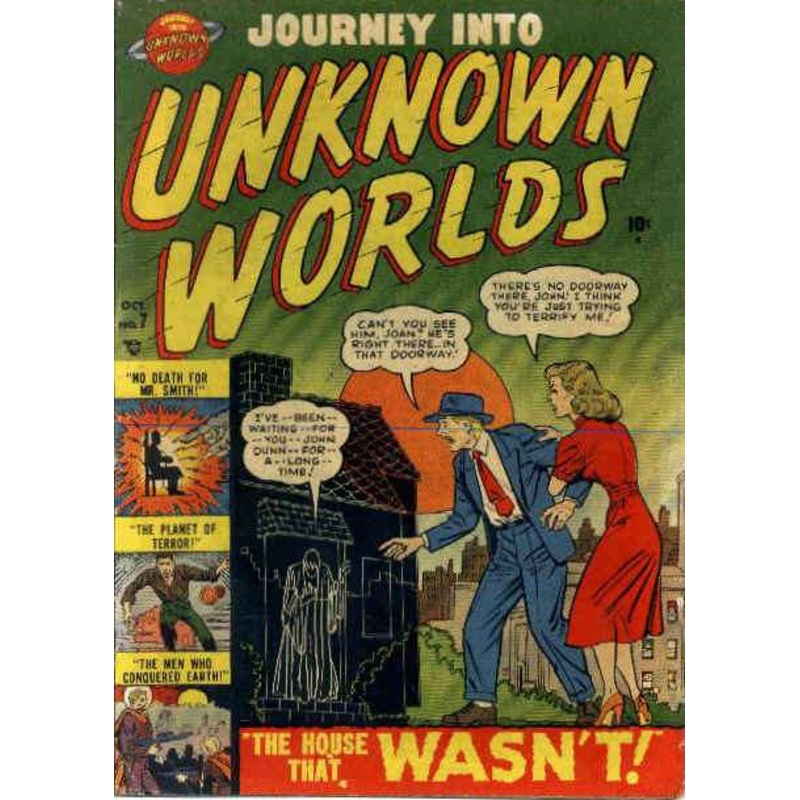 Journey into Unknown Worlds (1951 2nd Series Atlas) #  7 Raw G