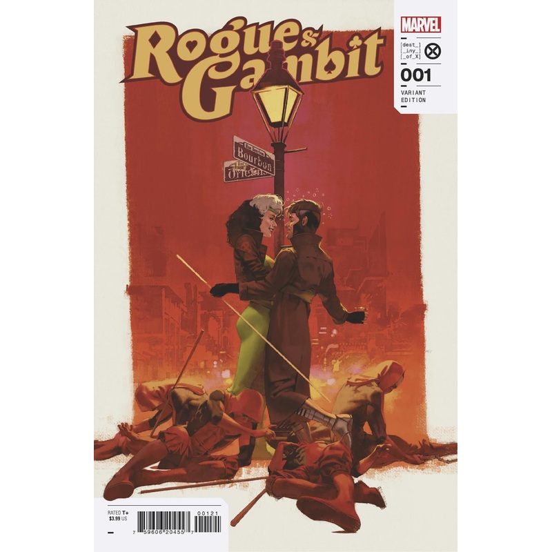 ROGUE & GAMBIT 1 ASPINALL PULP VARIANT  Duncanville Bookstore Comics Toys and Collectibles