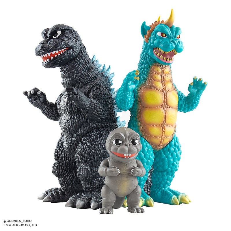 All Monsters Attack Soft Vinyl Figure Set