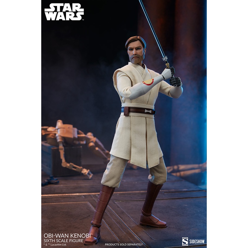 The Clone Wars Obi-Wan Kenobi Sixth Scale Figure