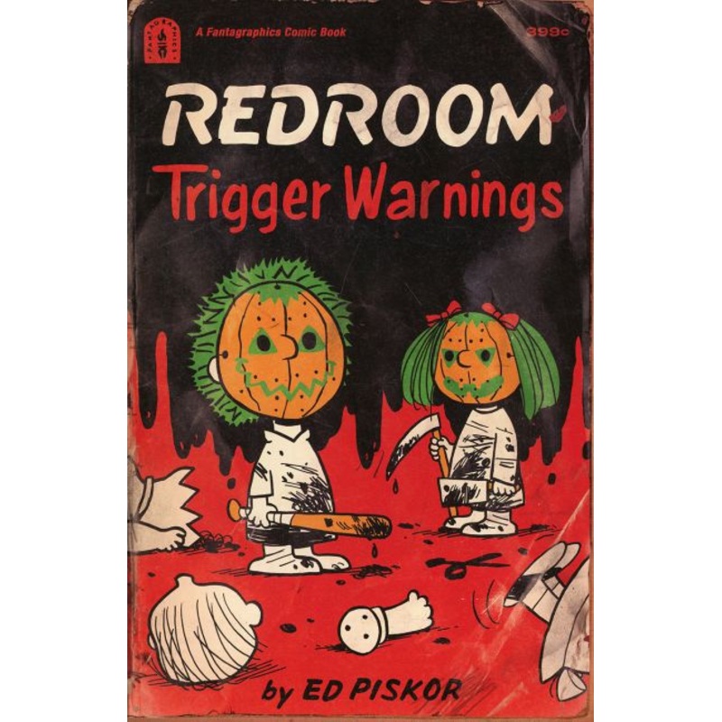 RED ROOM: TRIGGER WARNINGS 2 COVER C JIM RUGG ITS THE GREAT PUMPKIN, CHARLIE BROWN HOMAGE 2022