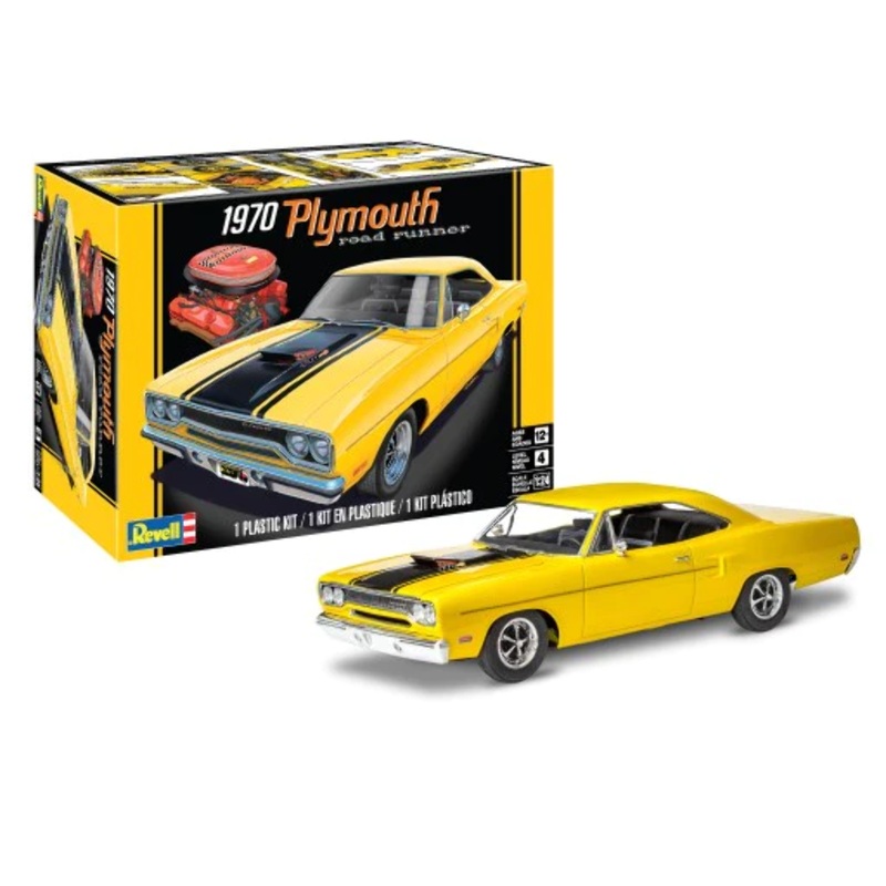 ’70 Plymouth Roadrunner 1:24  Time Machine Hobby
