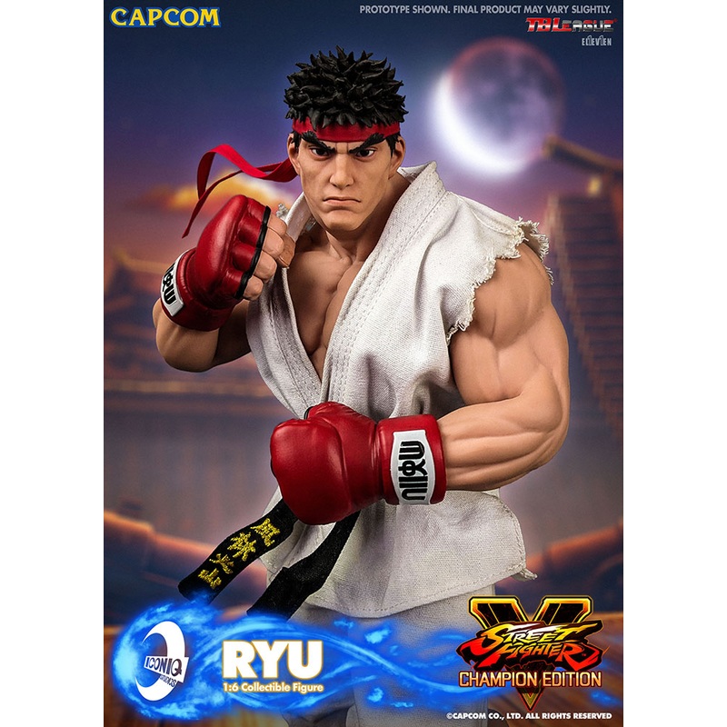 Street Fighter V Iconiq Gaming Series Ryu Sixth Scale Figure