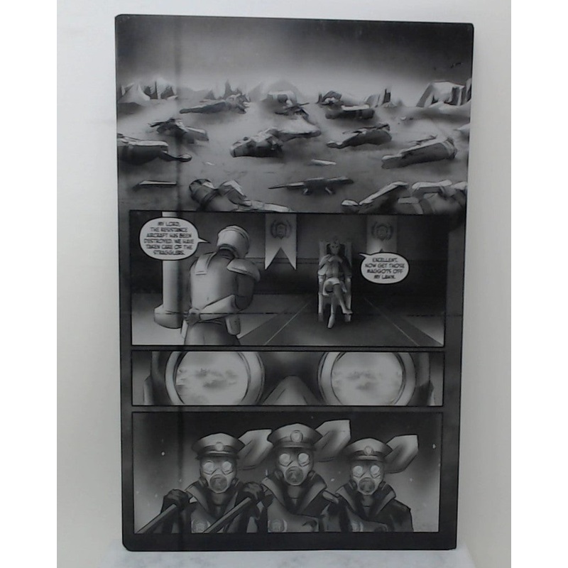 And We Love You #1 – Page 8 – Black – Comic Printer Plate – PRESSWORKS