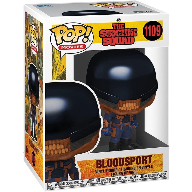BLOODSPORT #1109 (MASKED) (THE SUICIDE SQUAD) FUNKO POP NM – MODERATE SHELF-WEAR