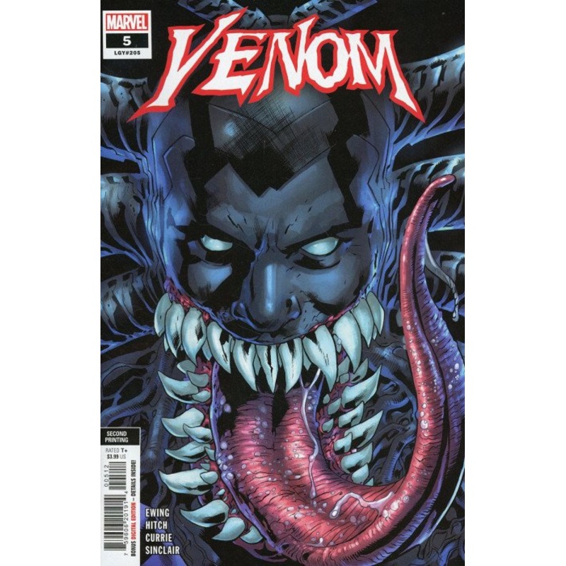 VENOM #5 2ND PRINTING HITCH