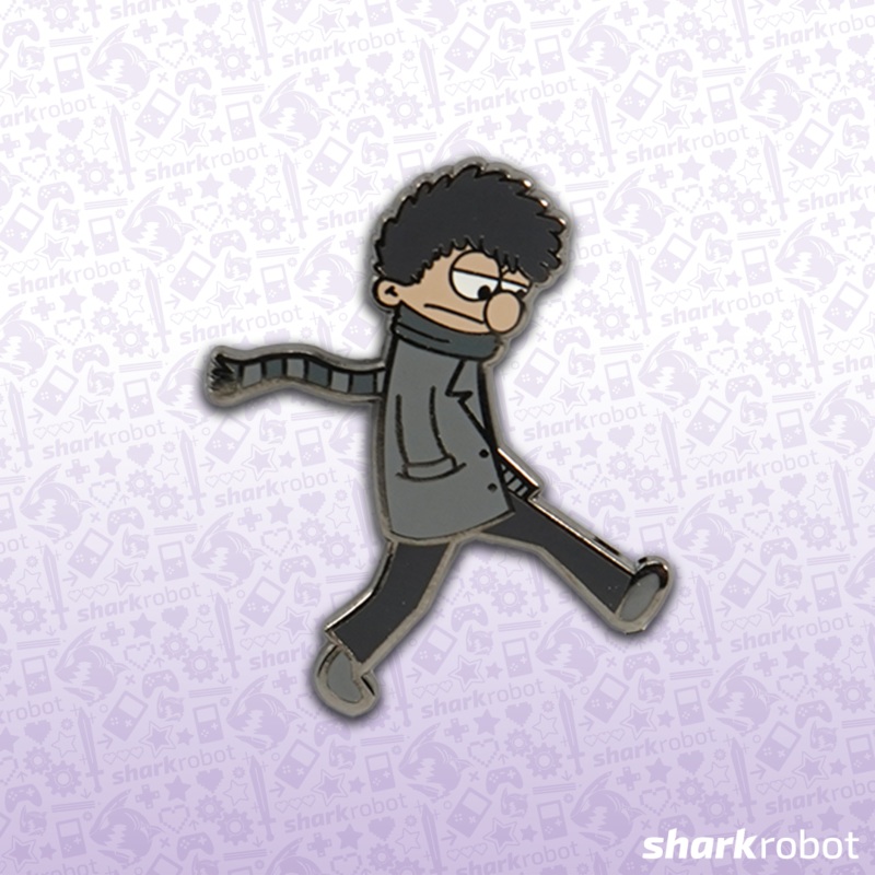RoboRoku: Blustery Boy Hard Enamel Pin *LAST CHANCE*