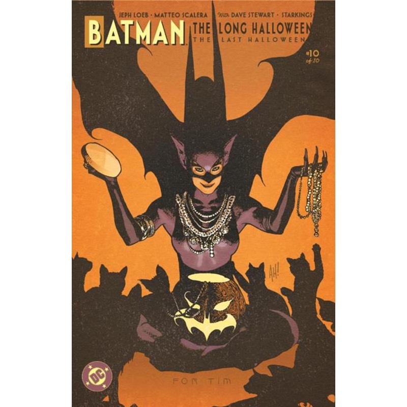 BATMAN THE LONG HALLOWEEN THE LAST HALLOWEEN #10 (OF 10) CVR C ADAM HUGHES CARD STOCK VAR