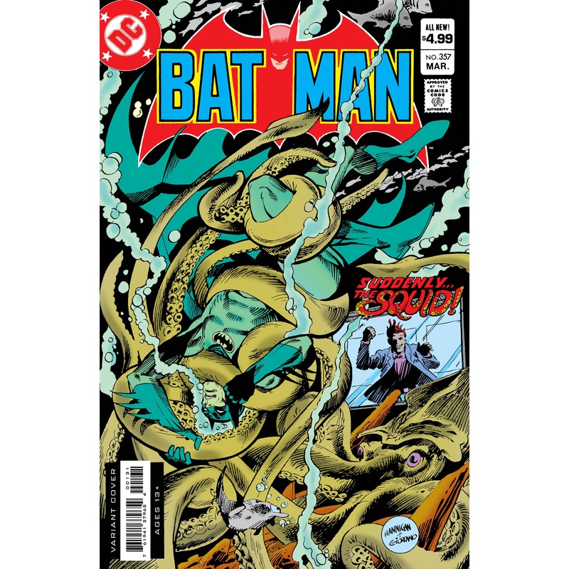 BATMAN #357 FACSIMILE EDITION CVR B FOIL HANNIGAN GIORDANO