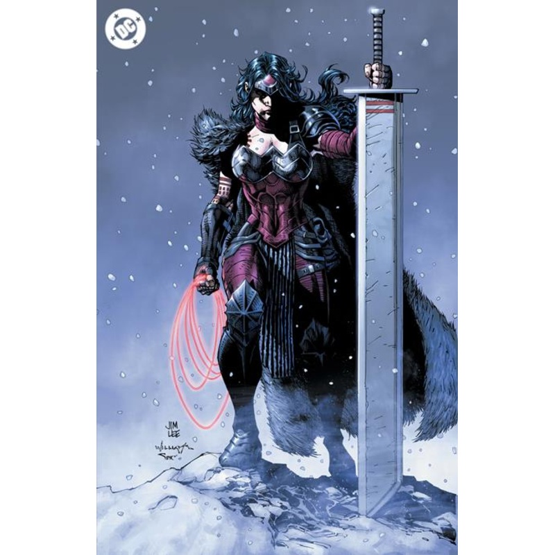 ABSOLUTE WONDER WOMAN 1 JIM LEE FOIL VARIANT