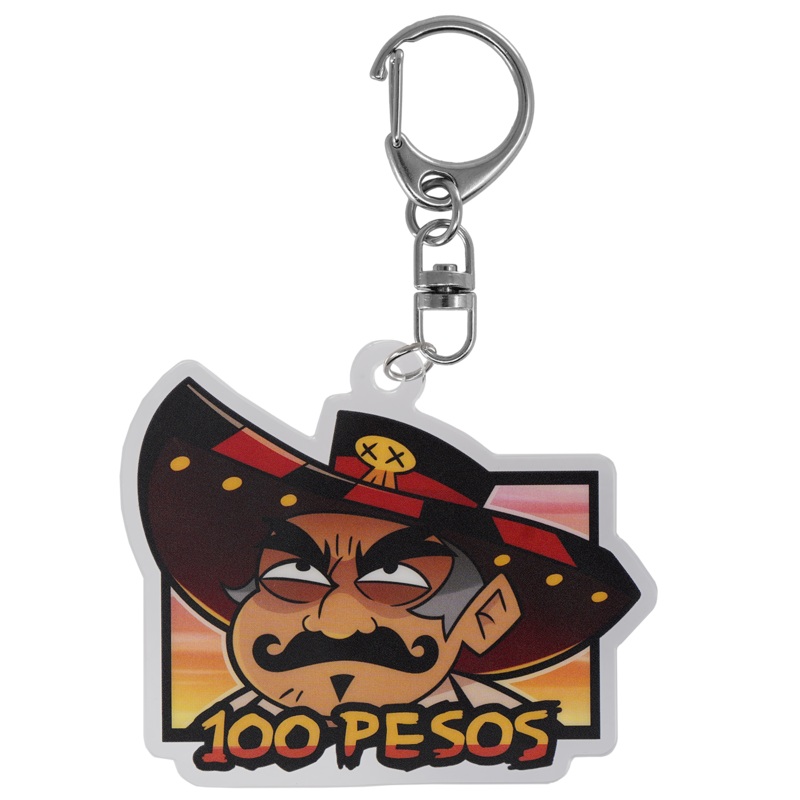100 Pesos – Acrylic Keychain