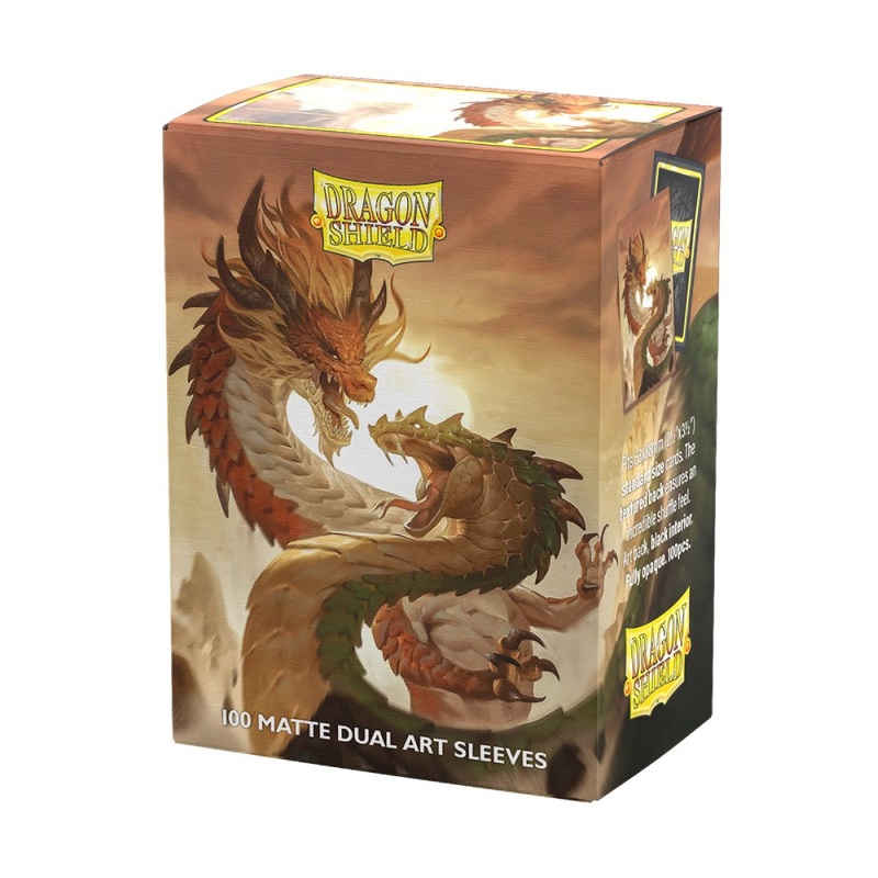 Dragon Shield: Sleeves  Matte Dual Art  Chinese New Year: 2025  Year of the Wood Snake