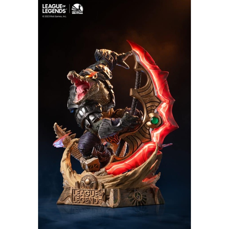 Infinity Studio Renekton The Butcher Of The Sands 1/4 Scale Statue League Of Legends Limited Collectible