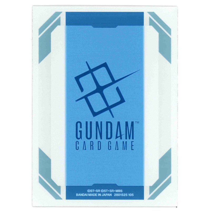 Gundam Card Game: Official Card Sleeves 01  Gundam Card Game Logo