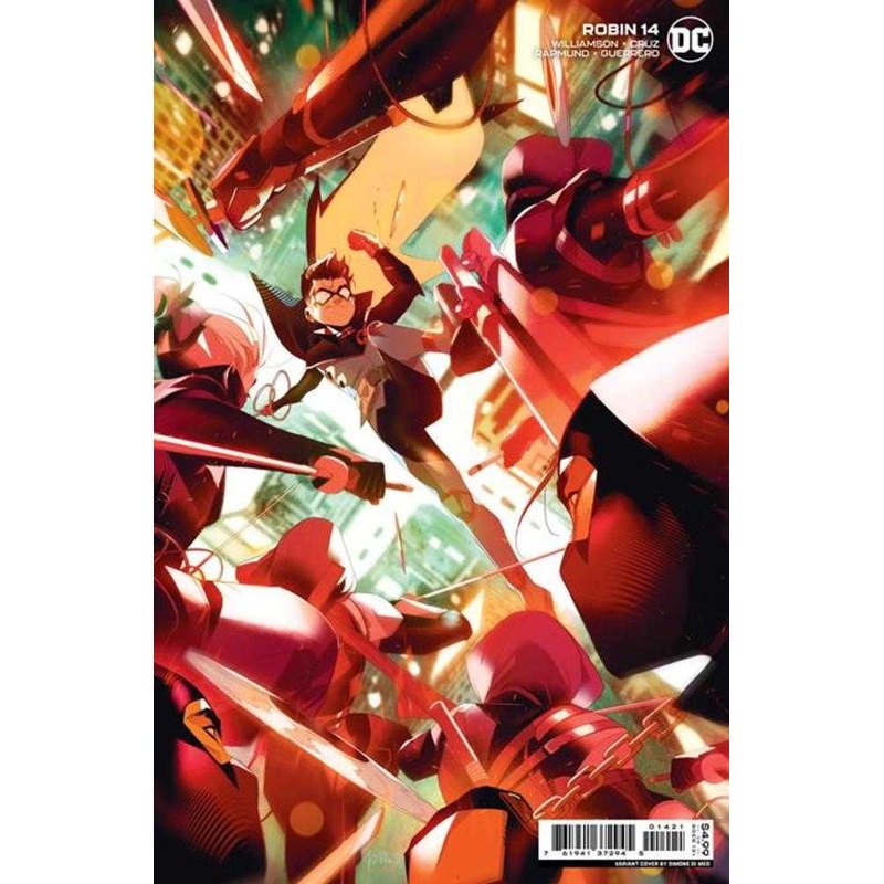 Robin #14B Simone Di Meo Card Stock Variant (Shadow War) NM (Near Mint)