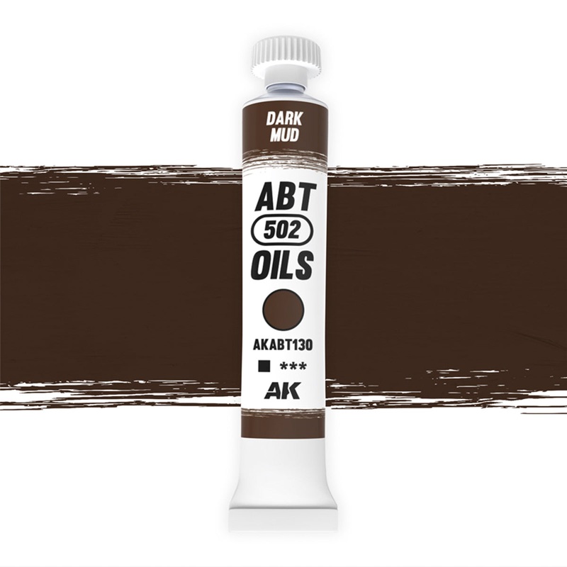 Abteilung 502 Oil Paint 20ml – Dark Mud