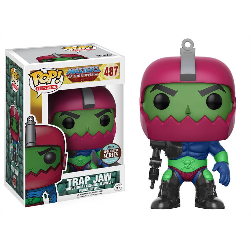 TRAP JAW #487 (SPECIALTY SERIES STICKER) (MOTU) FUNKO POP