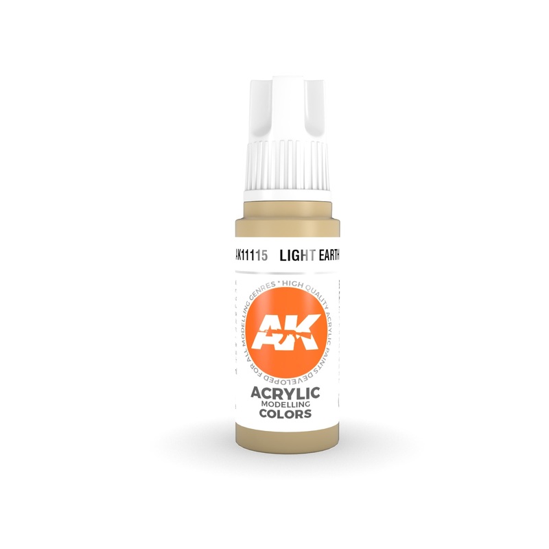 AK Interactive 3 Gen Acrylic Modeling Colour 17ml – Light Earth