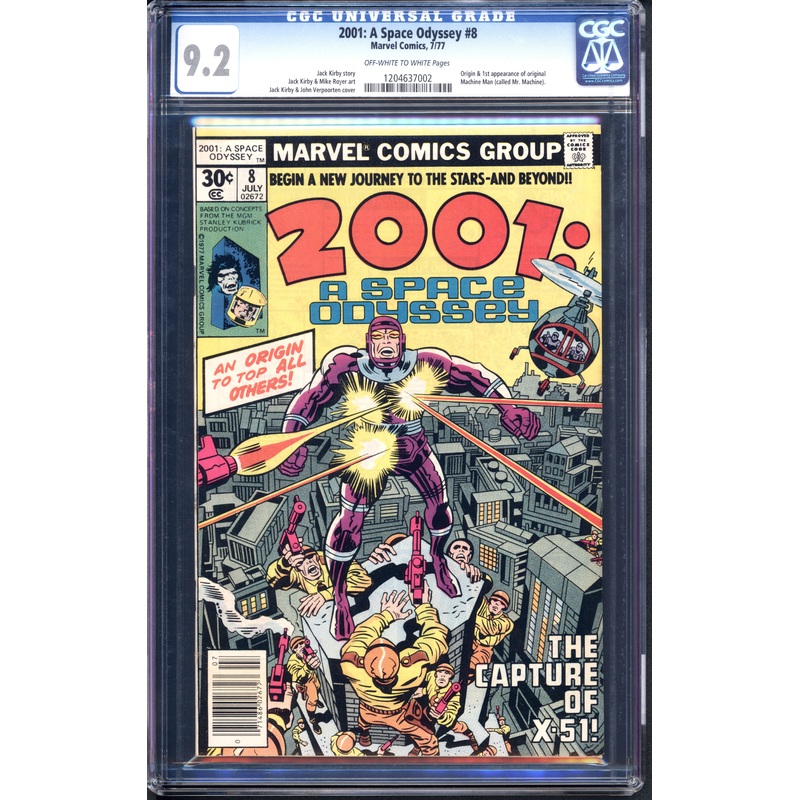 2001 A Space Odyssey (1976 Marvel) #  7 CGC CGC 9.2 (1204637002)
