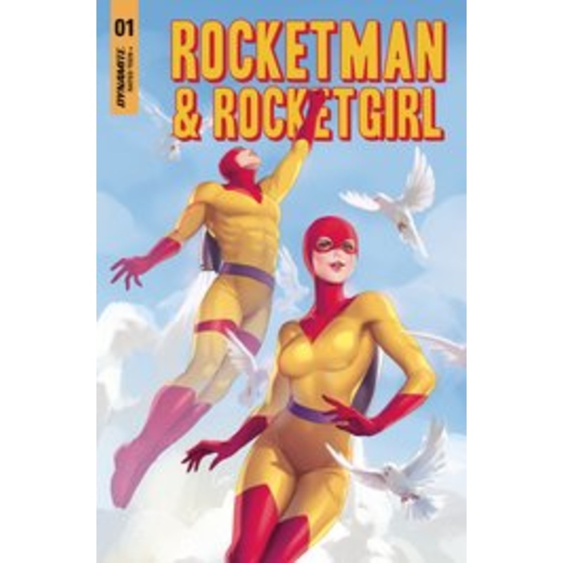 ROCKETMAN & ROCKETGIRL ONE SHOT CVR A LEIRIX  Duncanville Bookstore Comics Toys and Collectibles