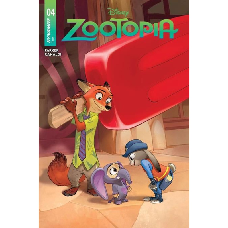 ZOOTOPIA #4 CVR D STORYBOOK ART VAR  DYNAMITE Entertainment Comic Book 2025