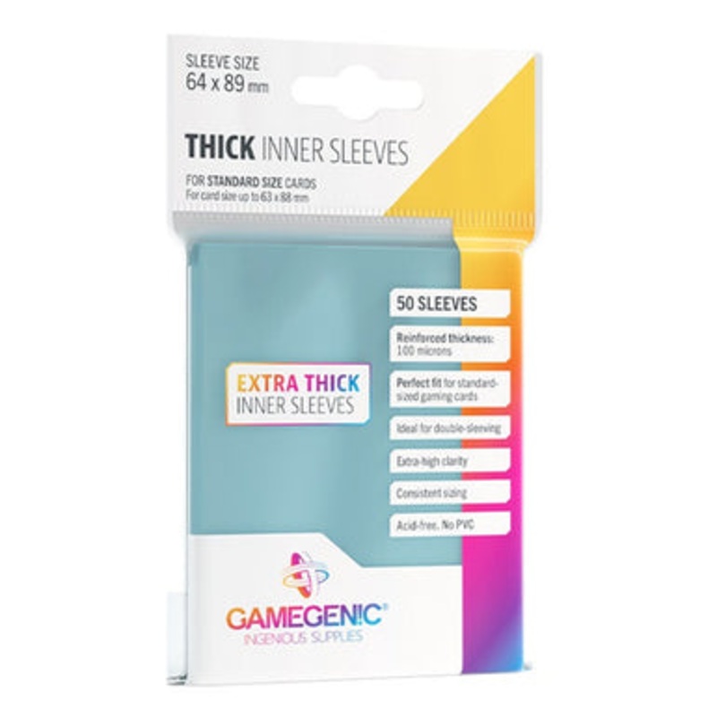 Gamegenic Closable Inner Sleeves