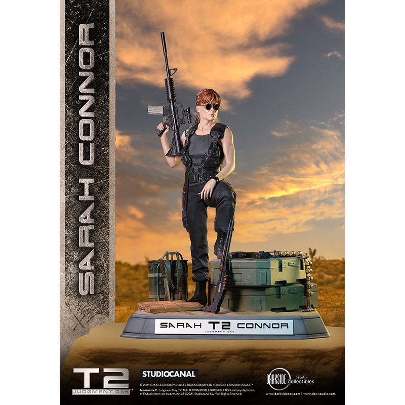 Terminator 2 Judgement Day: Sarah Connor 30th Anniversary Premium Statue