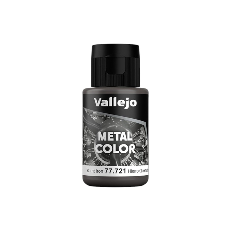 Vallejo Metal Color 32ml – Burnt Iron